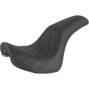 SADDLEMEN Profiler™ Front Lattice/Rear Smooth - Black - FXSTD 800-02-149